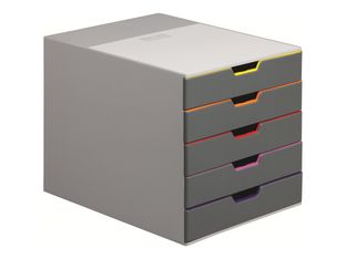 Durable Varicolor - Module de classement 5 tiroirs - multicolore