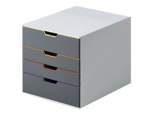 Durable Varicolor - Module de classement 4 tiroirs - multicolore