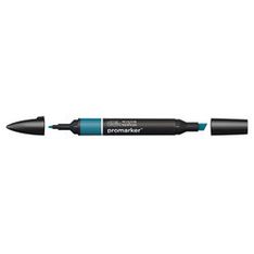 ProMarker - Marqueur double pointe - bleu pétrole