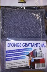 De Witte - 2 éponges microfibres - gris