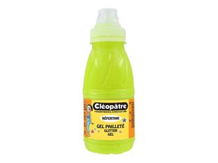Cléopâtre NÉFERTARI - Pintura - gel a base de agua - glitter neon yellow - 250 ml