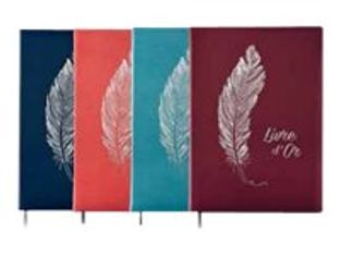 Oberthur Bali - Livre d'or - A4 portrait - disponible dans différentes couleurs