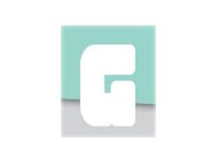 Pickup Déco Anna - Étiquette autocollante 60 mm - Lettre G - blanc