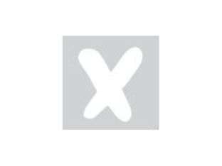 Pickup Déco Emma - Étiquette autocollante 70 mm - Lettre X - blanc