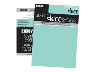 Pickup Déco Lynn - Étiquette autocollante 120 mm - Lettre H - noir