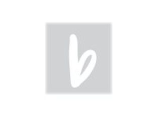 Pickup Déco Zoé - Étiquette autocollante 110 mm - Lettre B - blanc