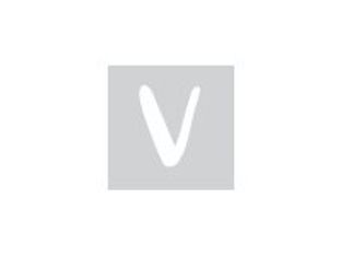 Pickup Déco Zoé - Étiquette autocollante 110 mm - Lettre V - blanc