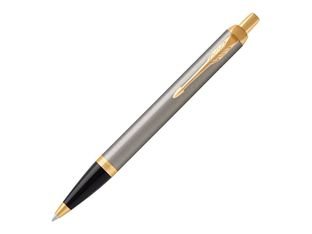 Parker IM - Stylo à bille métal/argent - encre bleue