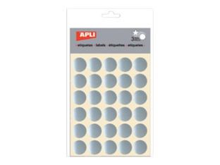 Apli - 3 feuilles gommettes - argent