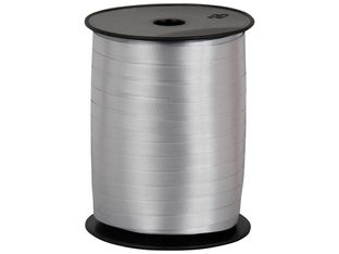 Logistipack - Bolduc brillant - ruban d'emballage 7 mm x 500 m - argent