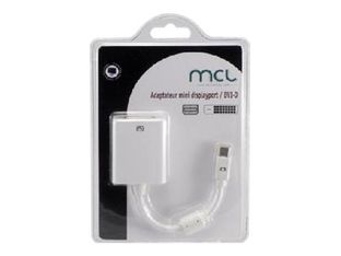 MCL Samar - adaptateur mini DisplayPort (M) vers DVI-I (F)