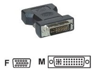 MCL Samar - adaptateur DVI-I (M) vers HD15 (F)