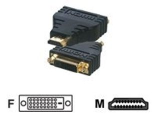 MCL Samar - adaptateur DVI-I (F) vers HDMI (M)