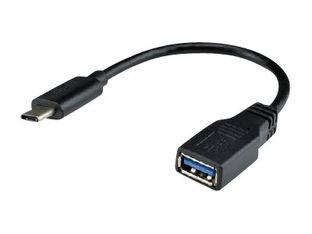 MCL Samar - adaptateur USB type C mâle / USB type A femelle - 17cm