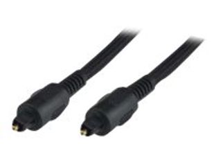 MCL Samar - câble audio optique Toslink HQ tressé (M)/(M) + adaptateur - 5 m