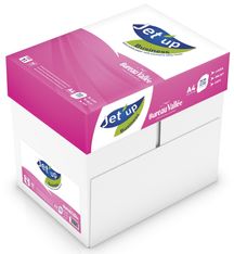 Jet'up Bureau Vallée - Papier blanc - A4 (210 x 297 mm) - 80 g/m² - 2500 feuilles (carton de 5 ramettes)