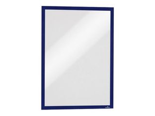 Durable Duraframe - 2 Cadres d'affichage adhésif - A3 - bleu