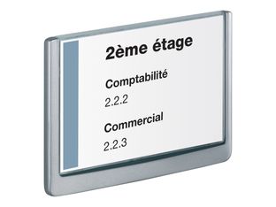 Durable Click Sign - Plaque de porte - A5 paysage