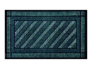 Tapis de sol - picots caoutchouc flocké - 40 x 70 cm - gris