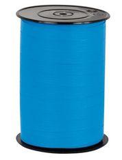 Logistipack - Bolduc relief mat - ruban d'emballage 1 cm x 250 m - bleu