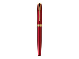Parker Sonnet - Stylo plume rouge laqué - pointe moyenne