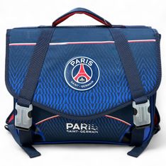 Quo Vadis - Cartable scolaire - PSG - 38x30x14 cm - Toile (polyester) - 3 compartiment(s) - Avec bretelles et poignée