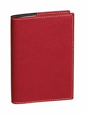 Quo Vadis - Agenda année scolaire - 2026-2027 - Texthebdo - Semainier Horizontal - Français - Club - Rouge - 12 mois de mi-août à mi-août - 16x24 cm