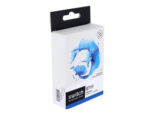 SWITCH - 13 ml - cián - compatible - cartucho de tinta (alternativa para: Epson 33XL) - para Epson Expression Premium XP-530, XP-630, XP-635, XP-830, XP-830 Stickers
