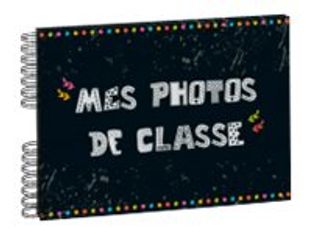 Exacompta - Album photo à spîrales "Mes photos de classes" 32 x 22 cm - 50 pages
