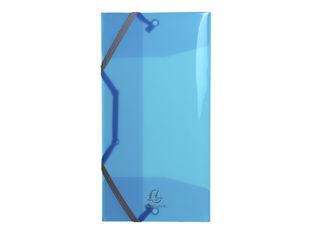 Exacompta Iderama PP - Chemise polypro à rabats - format chéquier 25 x 12 cm - disponible dans différentes couleurs