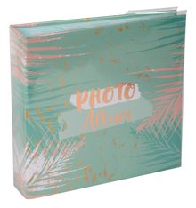 Exacompta - Album photo à pochettes - 200 photos 10 x 15 cm - 22.5 x 22 cm - pastel tropic