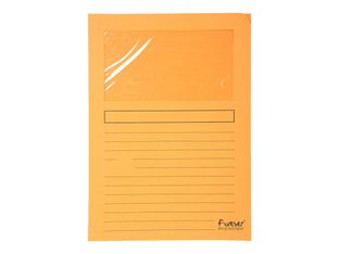 Exacompta Forever - 25 Chemises coin à fenêtre - 130 gr - couleurs assorties