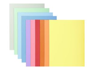 Exacompta Super 210 - 10 Chemises - 210 gr - couleurs assorties