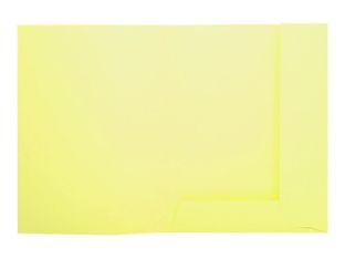 Exacompta Super 210 - 50 Chemises 2 rabats - 210 gr - jaune citron