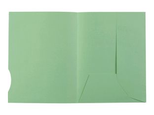 Exacompta Super 210 - 50 Chemises 2 rabats - 160 gr - couleurs assorties