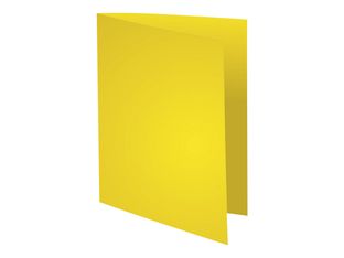 Exacompta Rock"s - 100 Sous-chemises - 80 gr - pour 100 feuilles - jaune