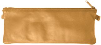 Trousse Merinos GM plate - 1 compartiment - cuir de mouton havane - Quo Vadis