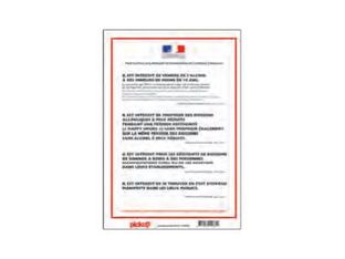 Pickup - Panneau d'affichage - Protection des mineurs Annexe 1