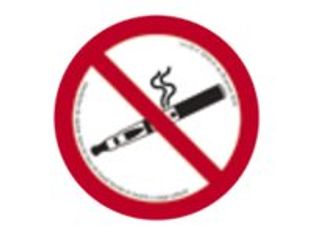 Pickup - Panneau de signalisation - 180 mm - Interdiction de vapoter et de fumer