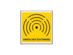 Pickup - Pictogramme - Surveillance électronique - 150 x 150 mm