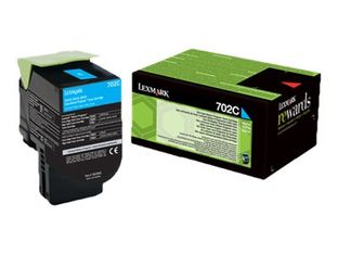 Lexmark 702 - cyan - cartouche laser d'origine