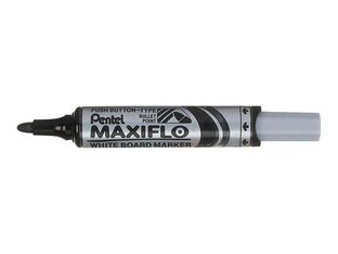 Pentel MAXIFLO - Marqueur effaçable - pointe ogive large - noir