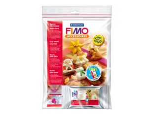 FIMO accessories 8742 Merry Christmas - Pack de 9 pâtes à modeler 