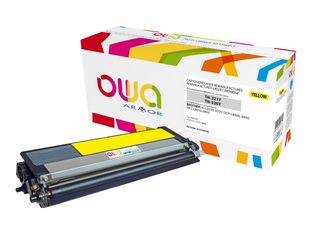 Cartouche laser remanufacturée Brother TN326 - jaune - Owa