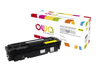 Cartouche laser remanufacturée HP 410A - jaune - Owa
