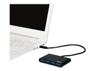 PORT Connect - Hub 4 ports USB 3.0 Type C 