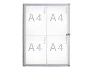 Maul Extraslim - Vitrine 4 A4 (615 x 440 mm)