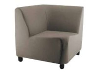 Chauffeuse SEATON - angle 90° - noir