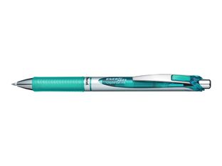 Pentel EnerGel XM - Bolígrafo  - turquesa - tinta de gel - 0.7 mm - medio - retractil
