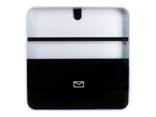 Armoire murale multiBox "Document Holder" - blanc/noir